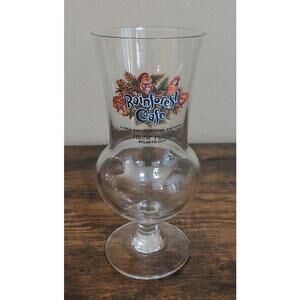 Cool Vintage Rainforest Cafe Atlantic City Trump Plaza Glass